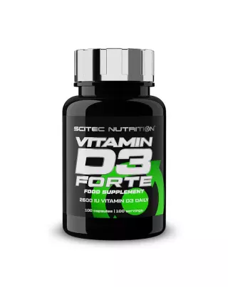 Scitec Vitamin D3 Forte (65 mcg), 100 kaps.