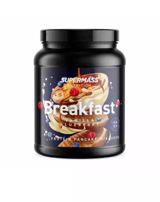 Supermass Nutrition BREAKFAST Pancake & Waffle Mix, 600 g